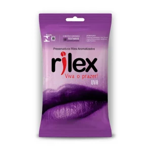 Preservativo Com Aroma De Uva - Rilex