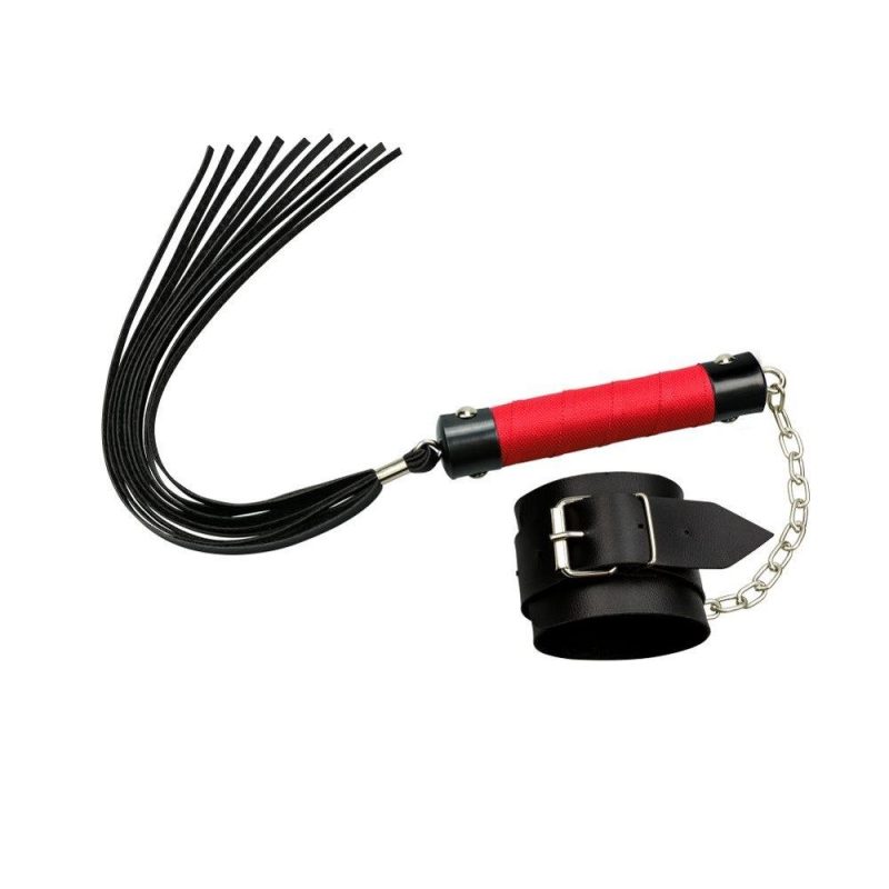 Kit Bracelete Com Chicote Vermelho (L188)