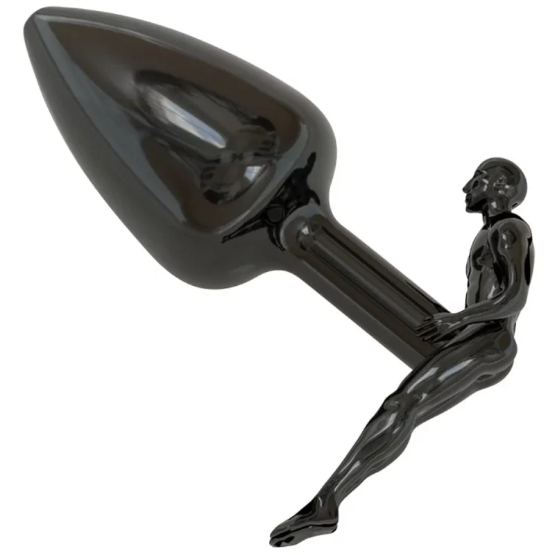 Plug Anal Metal Man Sexy Fantasy - TAMANHO (m)