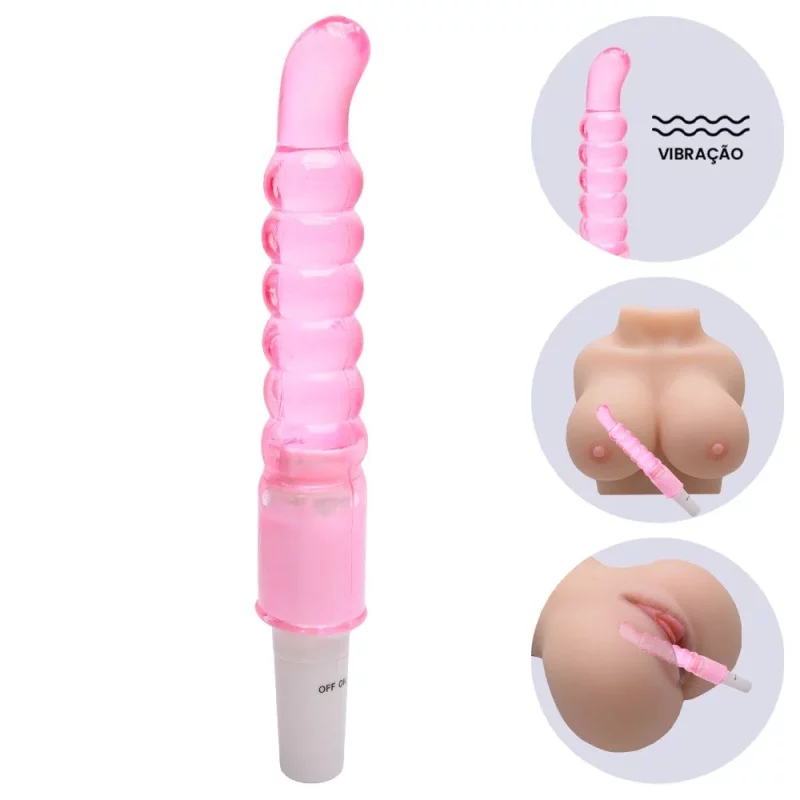 Vibrador Bastão Ponto G Em Jelly