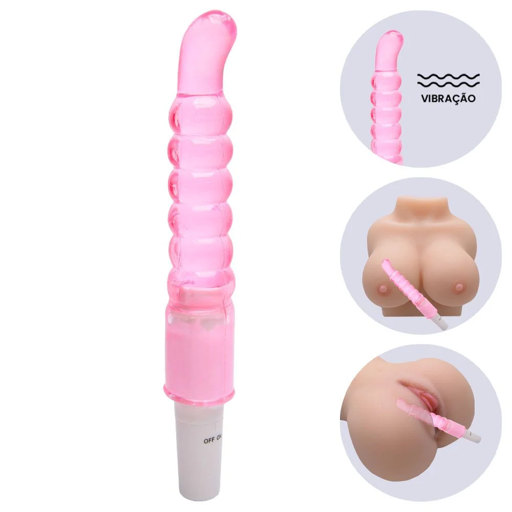 Vibrador Bastão Ponto G Em Jelly