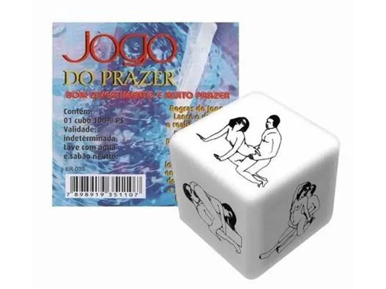 Dado De Posições Hetero 01 Unidade Sexy Fantasy