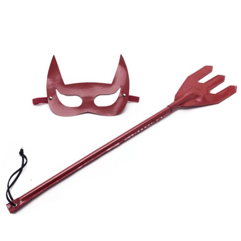 Kit Diabinha (Chibata Tridente E Máscara Diabinha) (906)
