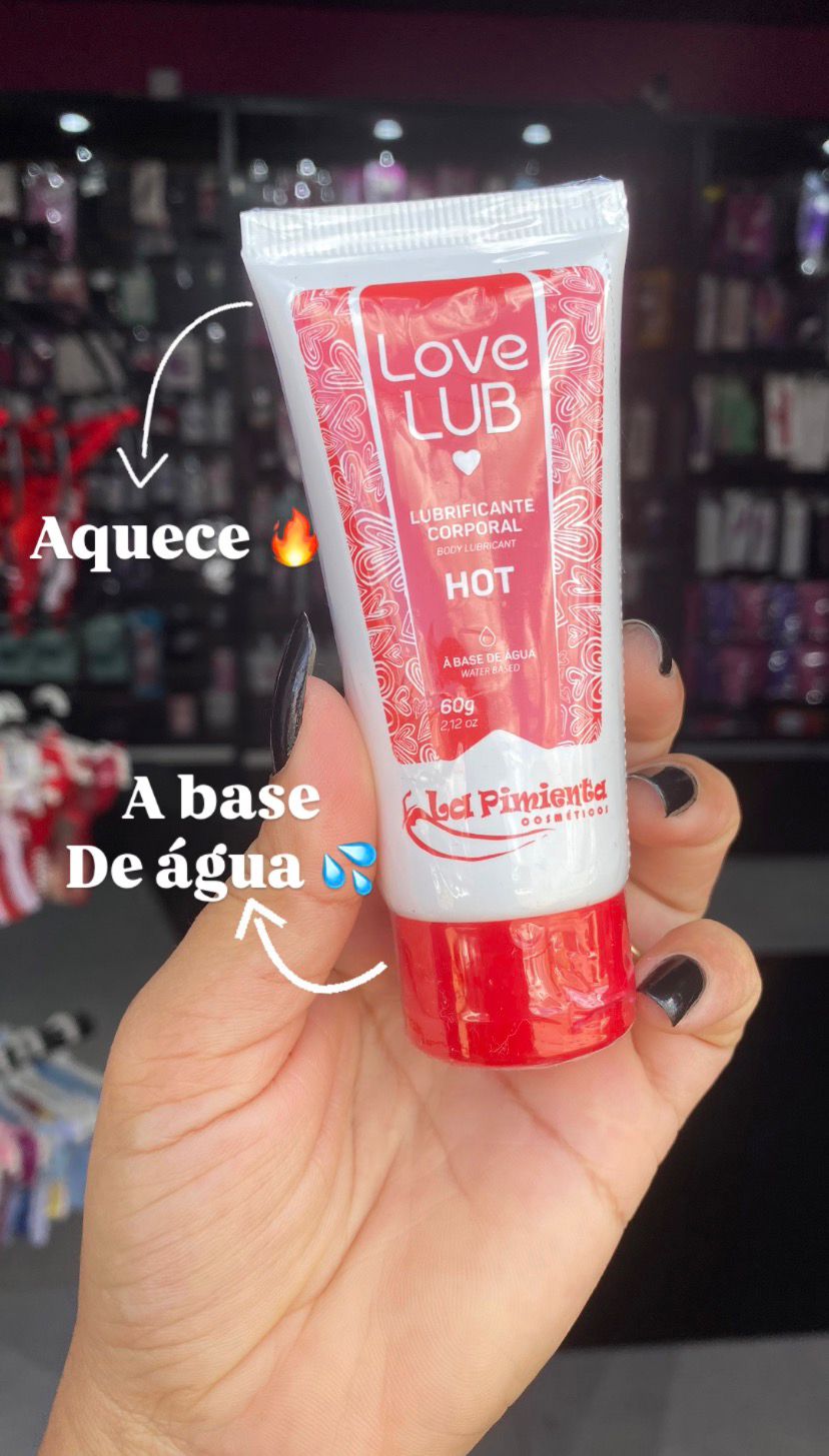 Gel Lubrificante Love Lub (Esquenta) 60G - La Pimienta