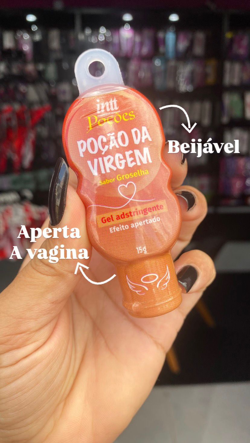Poção Da Virgem Adstringente (Sabor Groselha) 15G - Intt