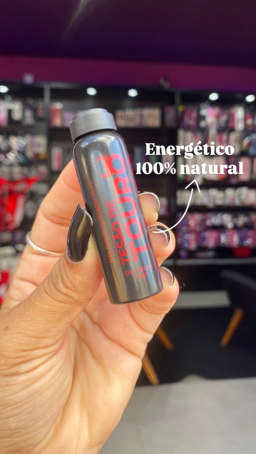 Tesão De Touro ENERGIZANTE Masculino 10Ml Sexy Fantasy