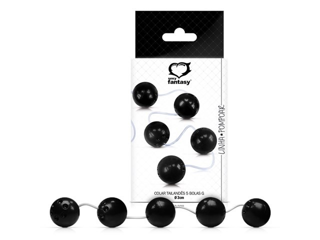 Bolinhas Tailandesa G C/ 5 Conjunto Para Pompoar (Ben-Wa)