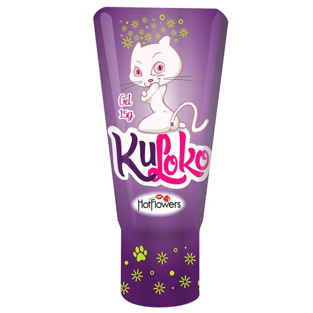 Kuloko Gel Excitante Anal 15G ( Esfria, dessensibiliza, vibra )- Hot Flowers
