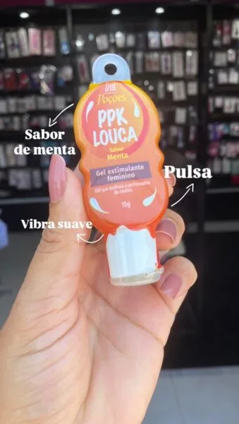 Gel Ppk Louca (Esquenta, esfria, pulsa, vasodilata) 15G