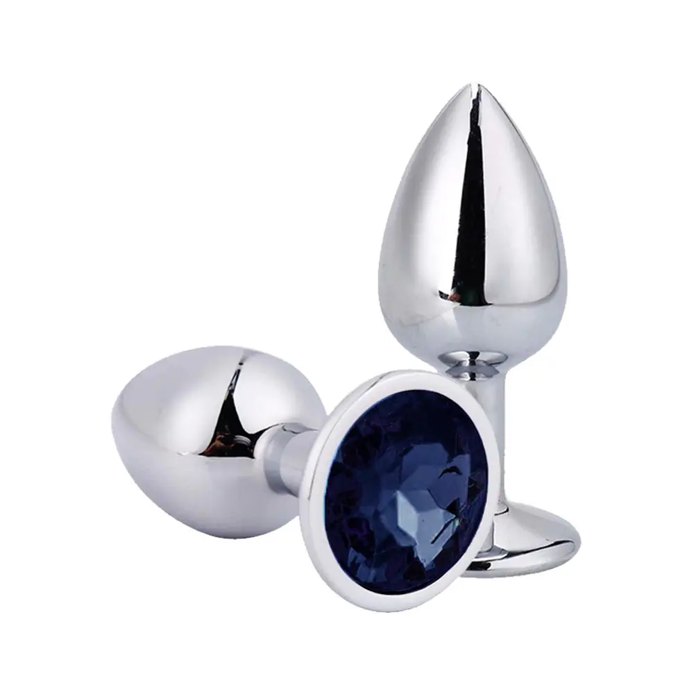 Plug Anal com Joia Redonda Tamanho – P Preto