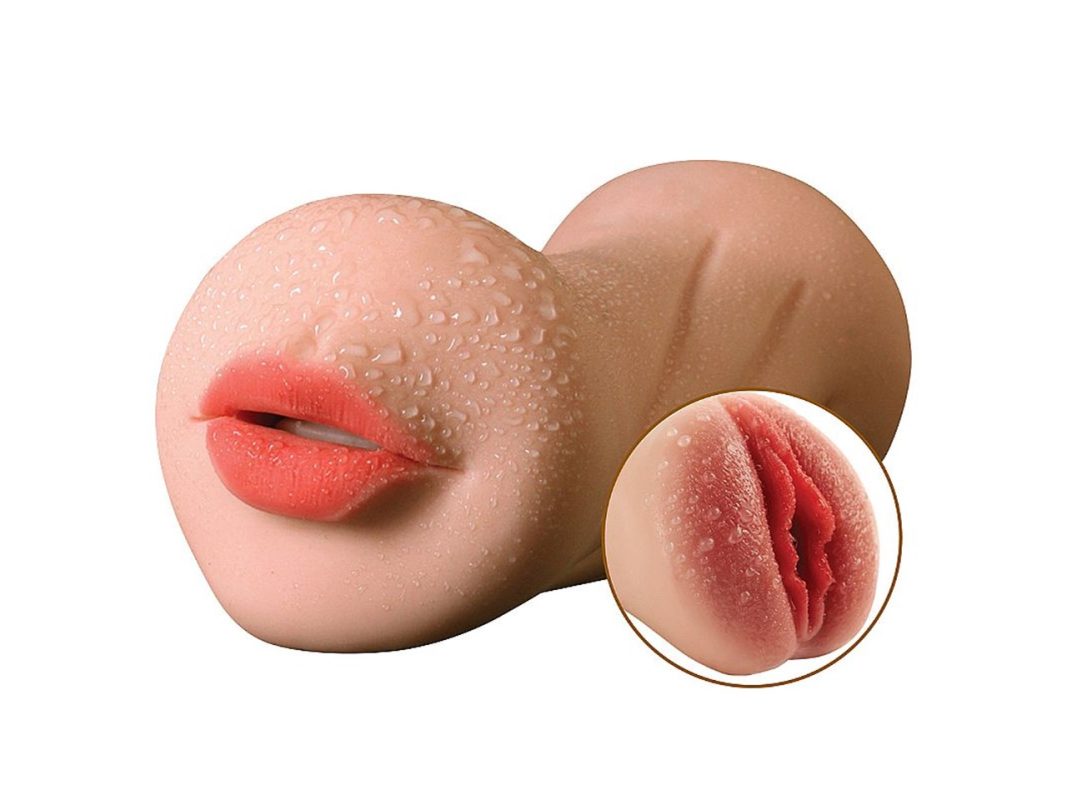 Masturbador Masculino Boca E Vagina (Produto Sem Embalagem)