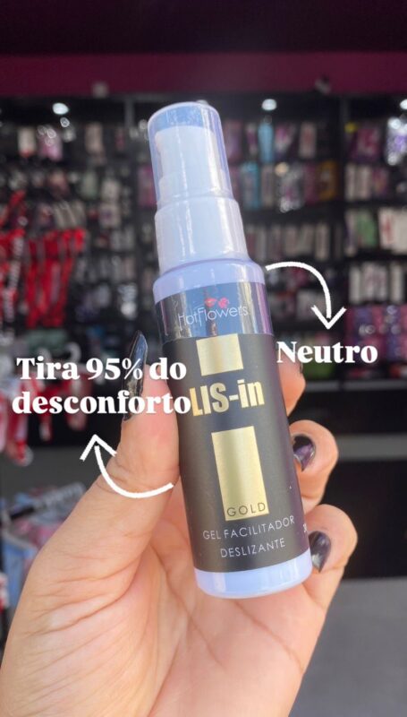 LIS-IN GOLD - ANESTÉSICO (FACILITADOR) ANAL 30G - HOT FLOWERS