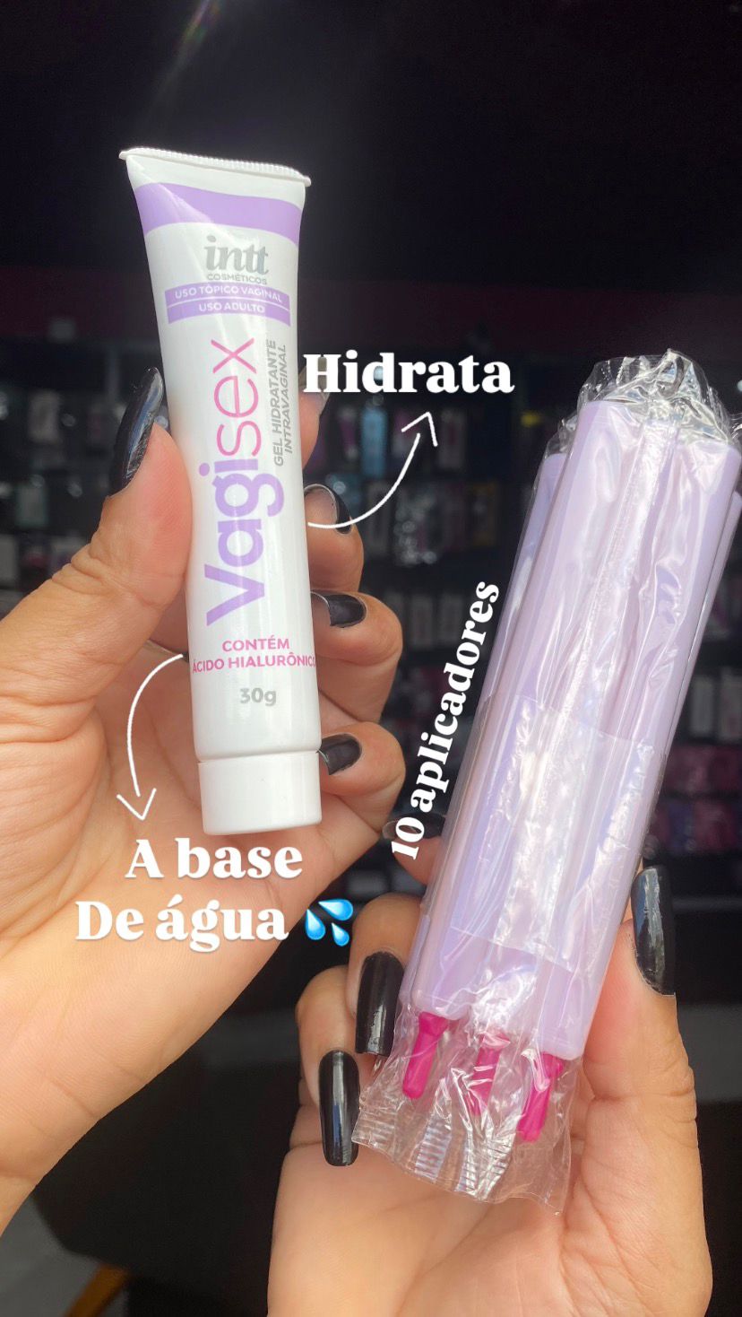 Vagisex Hidratante Intravaginal (10 Aplicadores) 30G - Intt