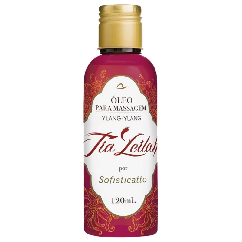 Óleo Para Massagem Tia Leilah Ylang Ylang 120Ml - Sofisticatto