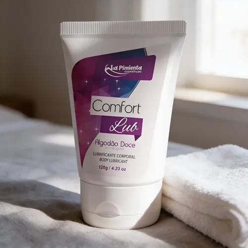 Comfort Lub Lubrificante Corporal De Algodão Doce 120G La Pimienta