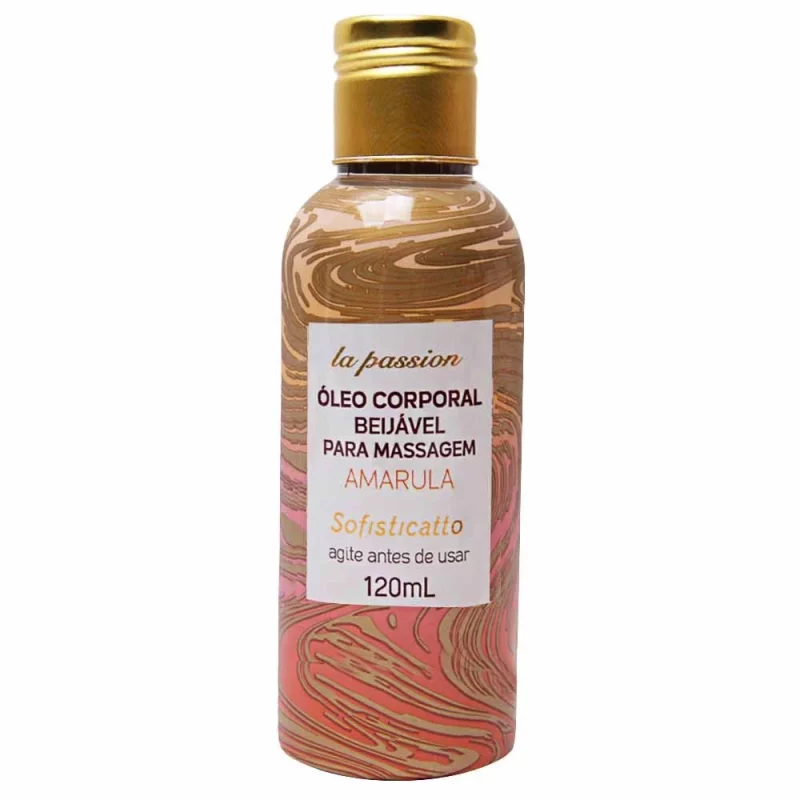 Óleo De Massagem Beijável 120Ml (vanilla)  Sofisticatto