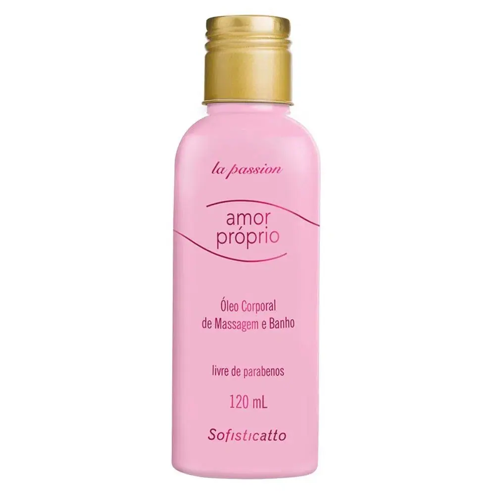 Amor Próprio Óleo Corporal Para Massagem E Banho 120Ml