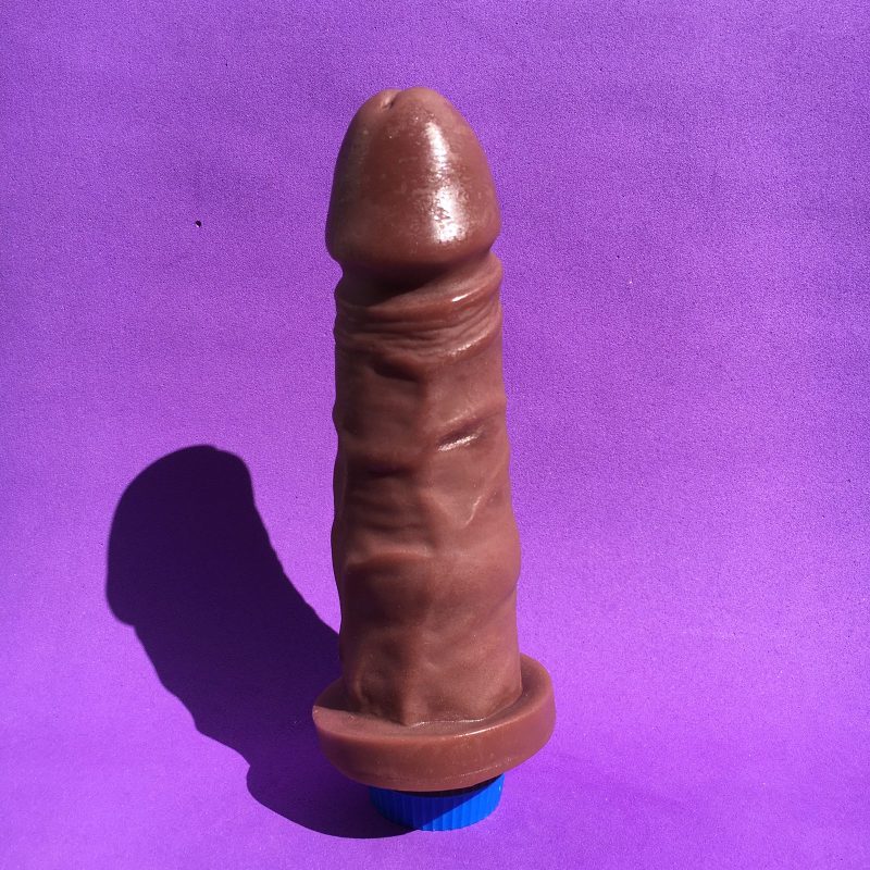 Penis Cyberskin 15,0 X 4,0 Cm Vibro Interno (PV15)