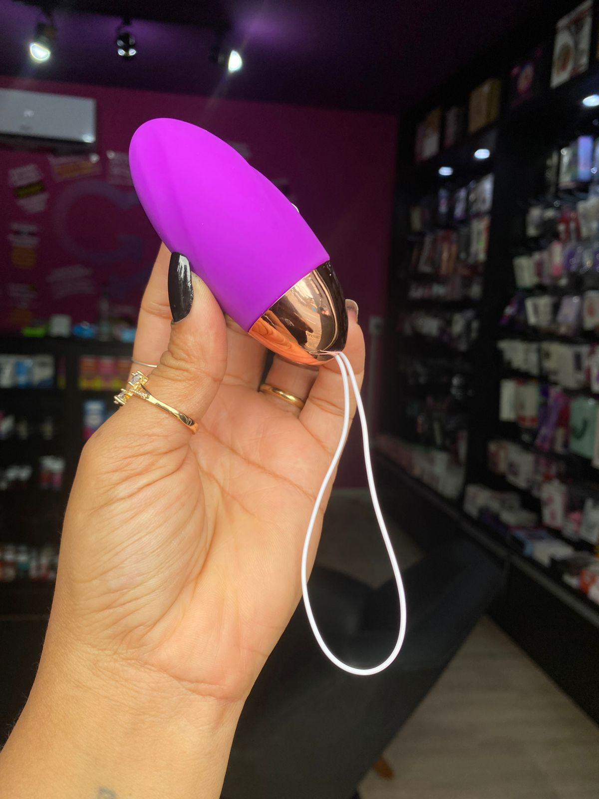 Bull3t -capsula v1br4t0r14 USB com 10 intensidades (OV026) recarregável