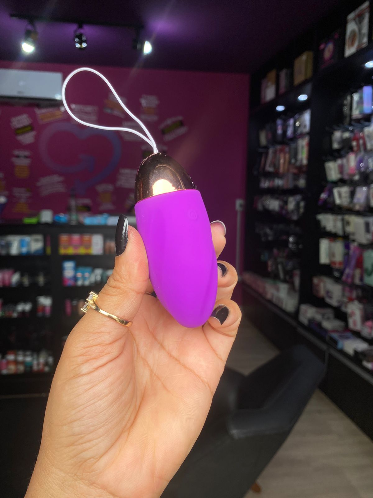 Bull3t -capsula v1br4t0r14 USB com 10 intensidades (OV026) recarregável