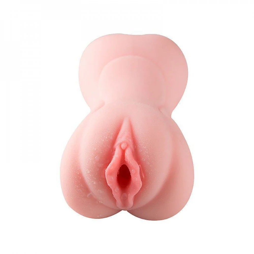 Masturbador MASCULINO EM FORMARO DE VAGINAS DUPLO 18X5CM (6771) — foto 6