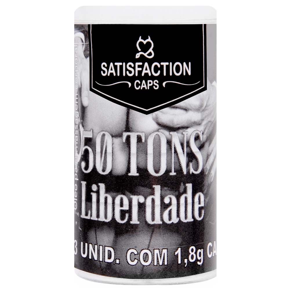 Bolinha 50 Tons De Liberdade (esquenta, esfria, sabor de vinho) 03 Unidades Satisfaction