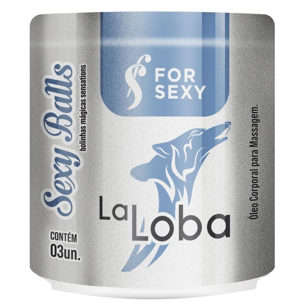 Bolinha La Loba ( Excita, Vibra, Aquece) 03 Unidades - For Sexy — foto 1