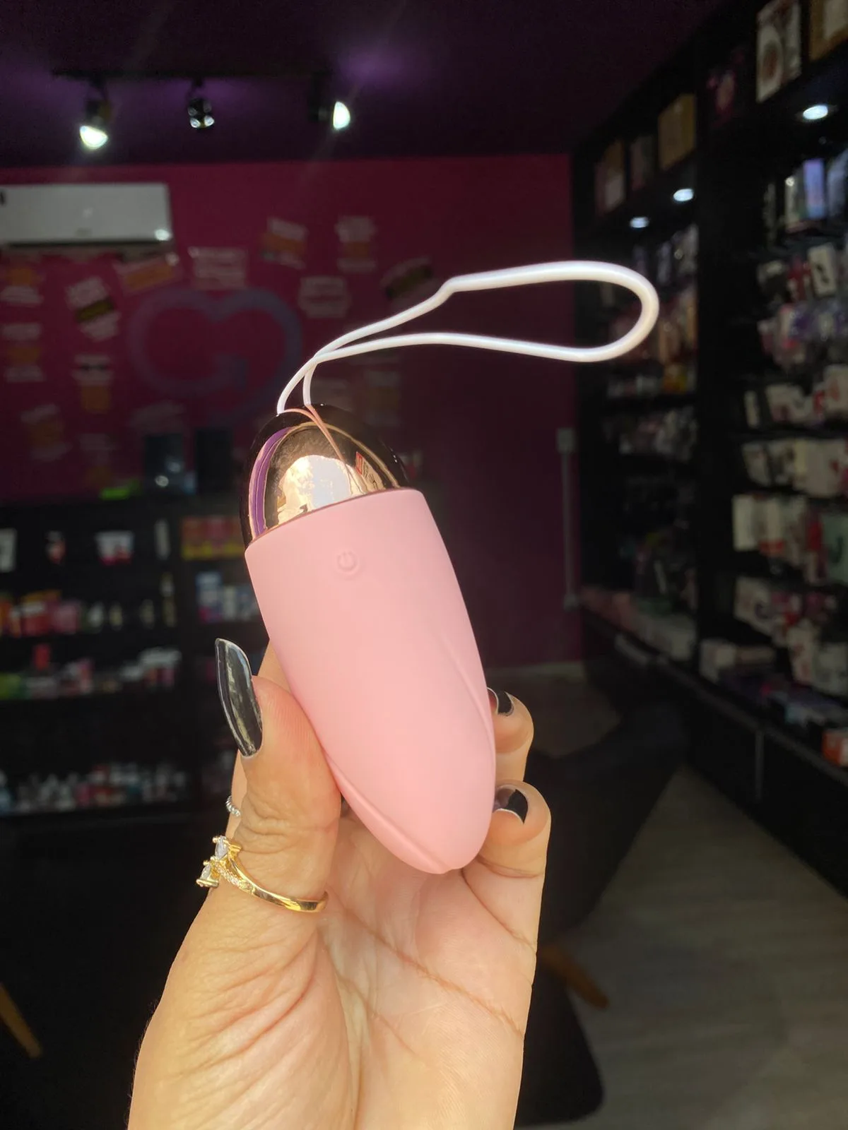 Cápsula Vibratória Bullet Aveludada 10 Intensidades Pilha