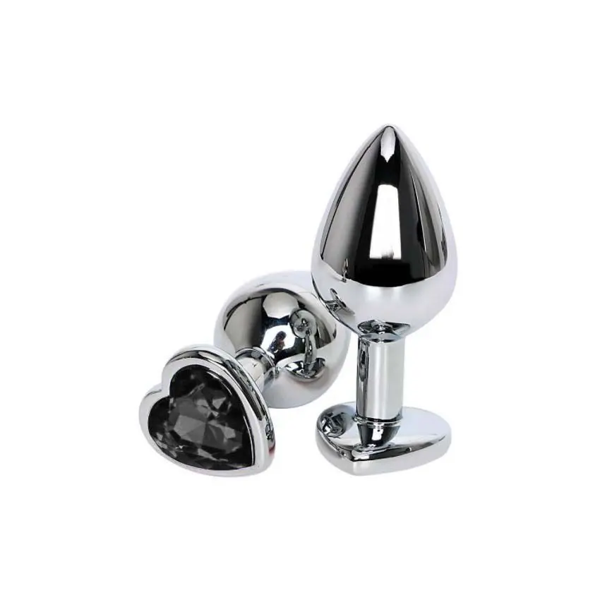Plug Anal com Joia em Forma de Coração ( P )