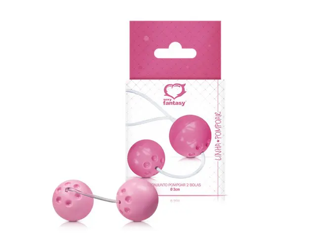 Conjunto De Pompoar Com 2 Bolas Sexy Fantasy