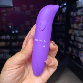 Gregori -VIBRADOR PONTO G GOLFINHO AVELUDADO 01 intensidade - pilha