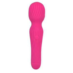 vibrador varinha mágica texturizado com 10 vibração (1023) roxo