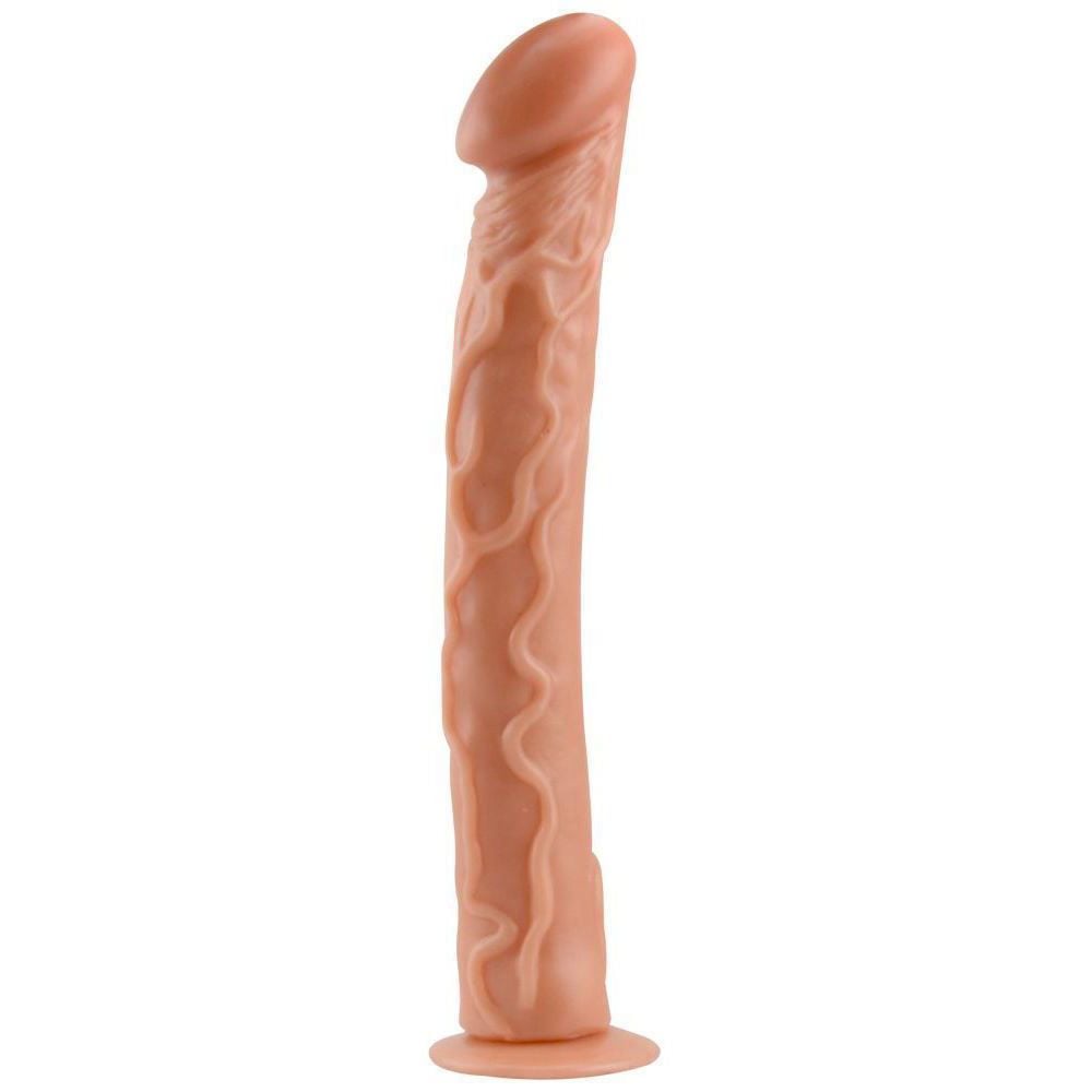 Jiboia - Pênis De Borracha Grande Maciça 32 X 4,2Cm (G13ASVBG) rosada
