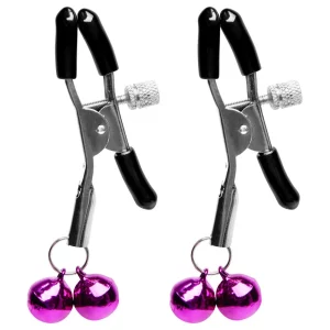GRAMPOS PARA MAMILOS COM GUIZO (8304) ROXO
