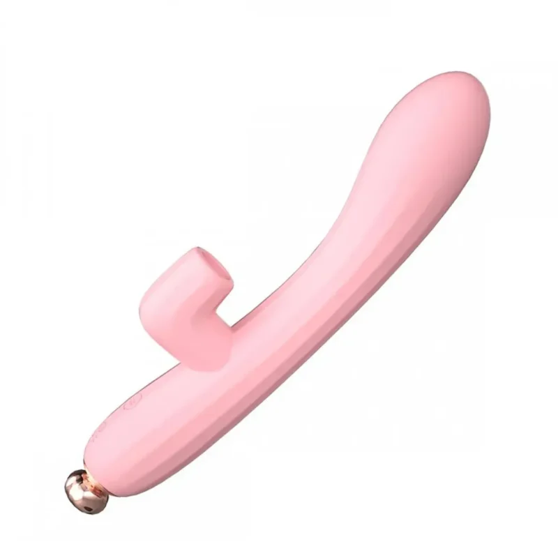 Vibrador Ponto G Com Pulsação no clitóris 10 Intensidades (1150) recarregável
