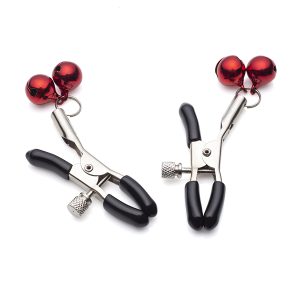 GRAMPOS PARA MAMILOS COM GUIZO VERMELHO