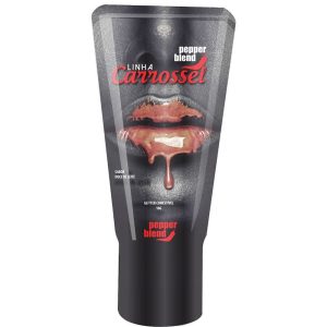 Carrossel Gel Comestível com Efeito Glíter 18g Pepper Blend - Doce de Leite