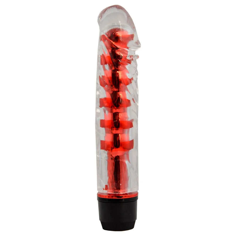Vibrador Translúcido Com Glande Multivelocidades — foto 1