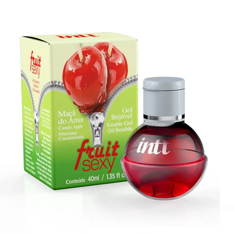 GEL COMESTÍVEL FRUIT SEXY MAÇA DO AMOR 40M – INTT
