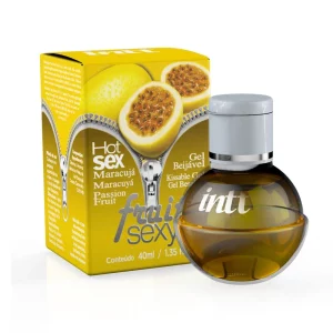GEL COMESTÍVEL FRUIT SEXY MARACUJÁ 40M – INTT