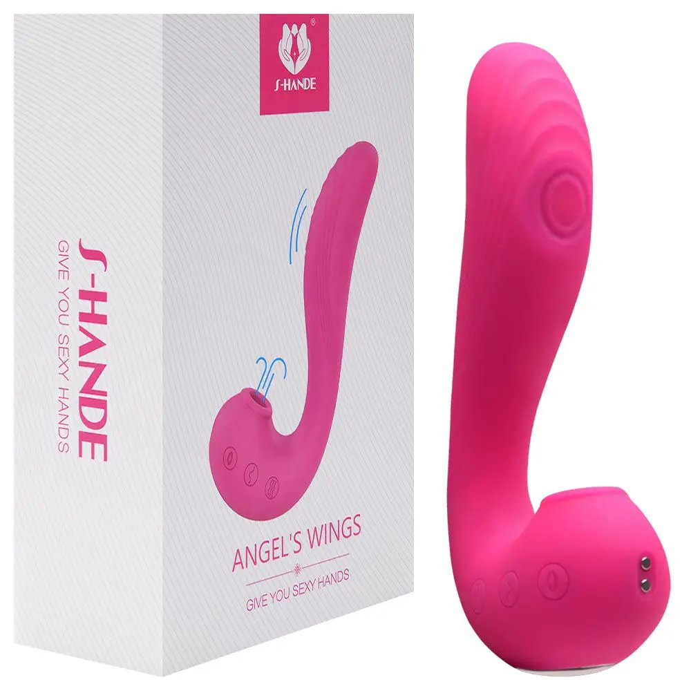 Vibrador de Ponto G com Pulsação na Ponta - Angel.S - S-Hande