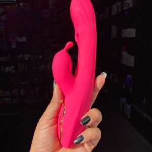 Caleb -vibrador PONTO G com pulsação no CLITÓRIS- 7 intensidades (1153)