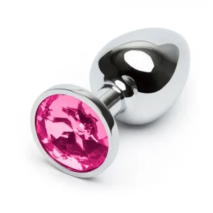 PLUG ANAL COM JOIA redonda tamanho – G (5847) pink