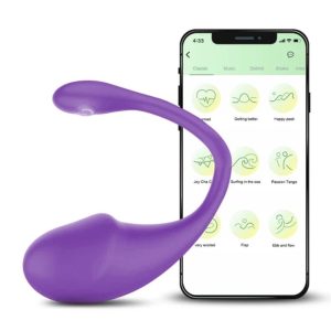 VIBRADOR MAGIC GLAND APLICATIVO INTERATIVO 10 VIBRAÇÕES (MLPP1189) roxo