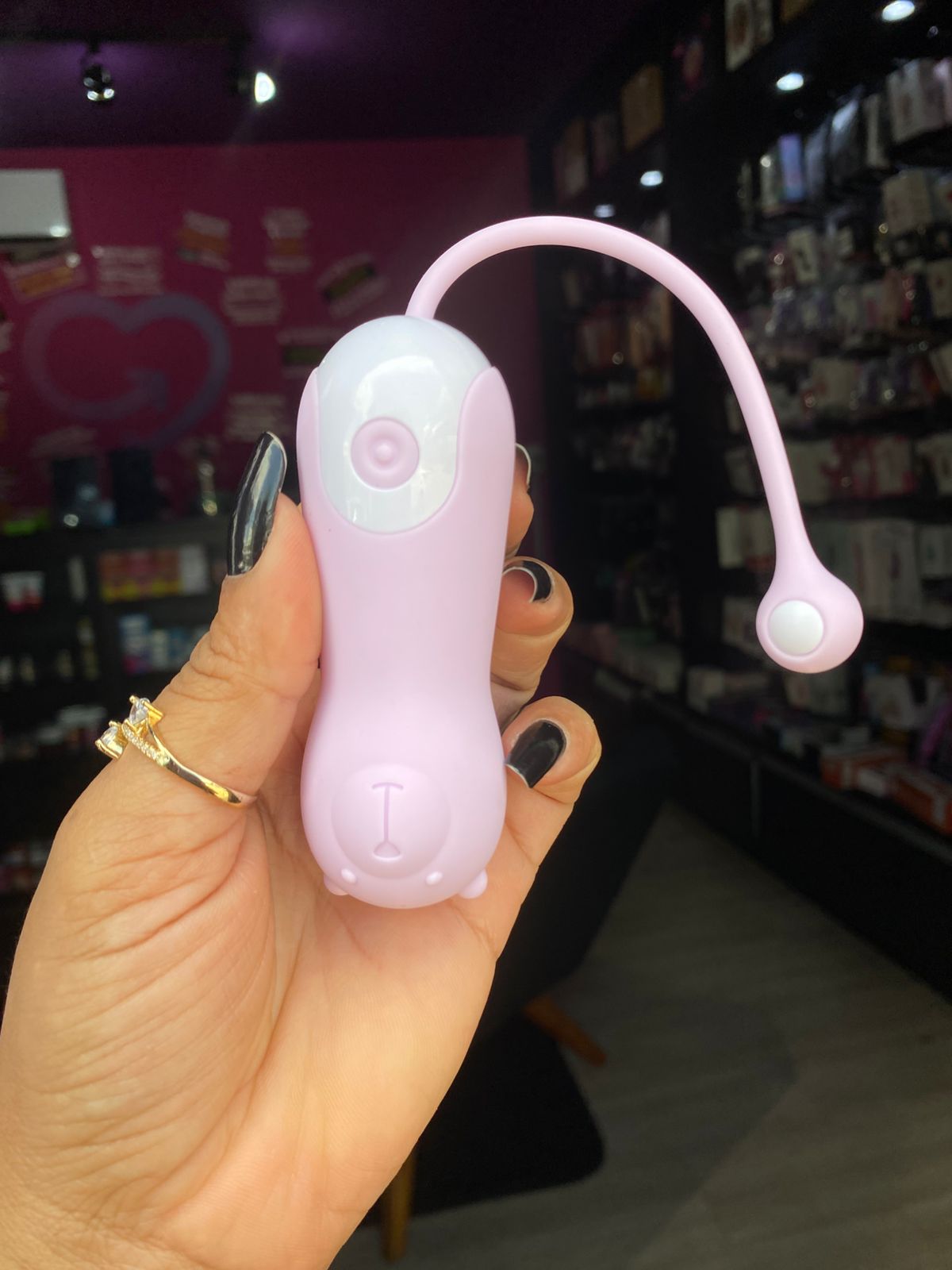 Cápsula v1br4t0r14 em formato de urso 10 intensidades (1502) recarregável