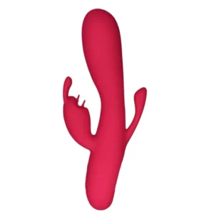 Pedro -Vibrador triplo com estimulo no ponto g clitóris e plug anal- 12 intensidades (1048) recarregável