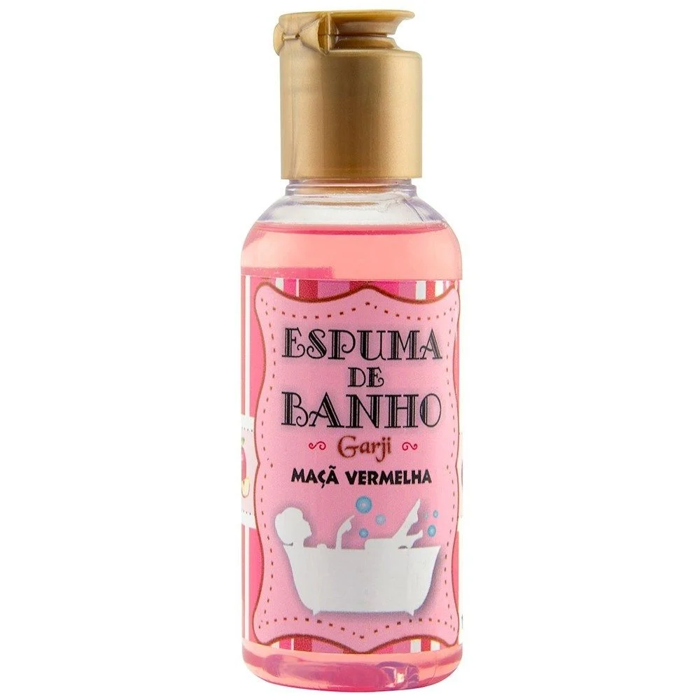 Espuma de Banho Aroma de Maçã Vermelha – 120ml Garji