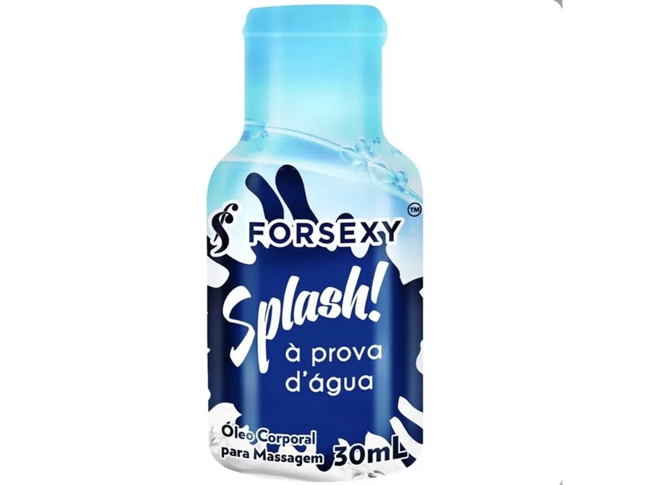 Splash Lubrificante Siliconado ? Prova D'água 30ml - For Sexy