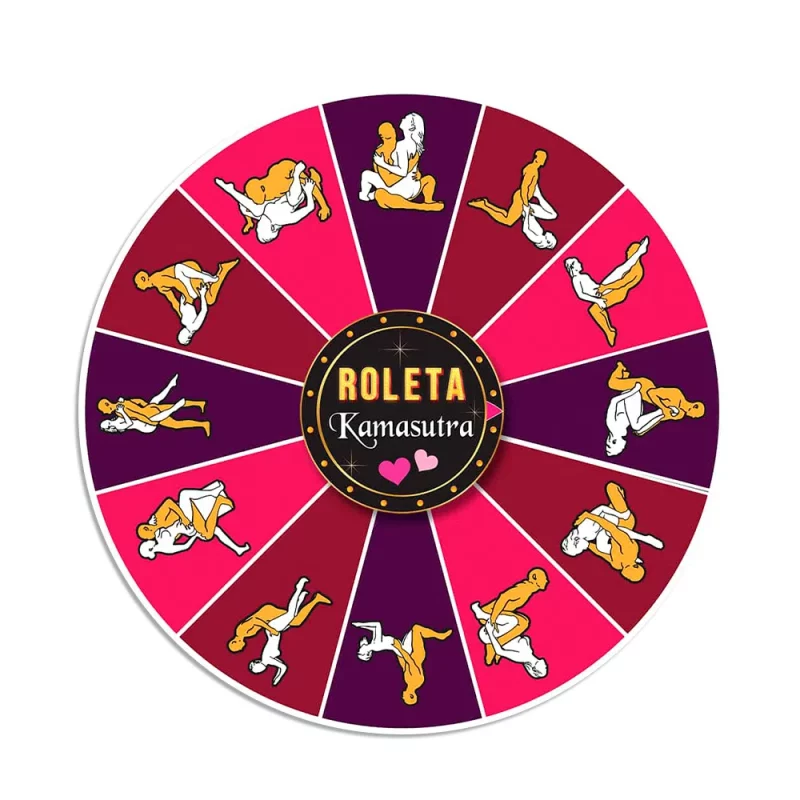 JOGO PARA CASAIS ROLETA KAMASUTRA DIVERSÃO AO CUBO