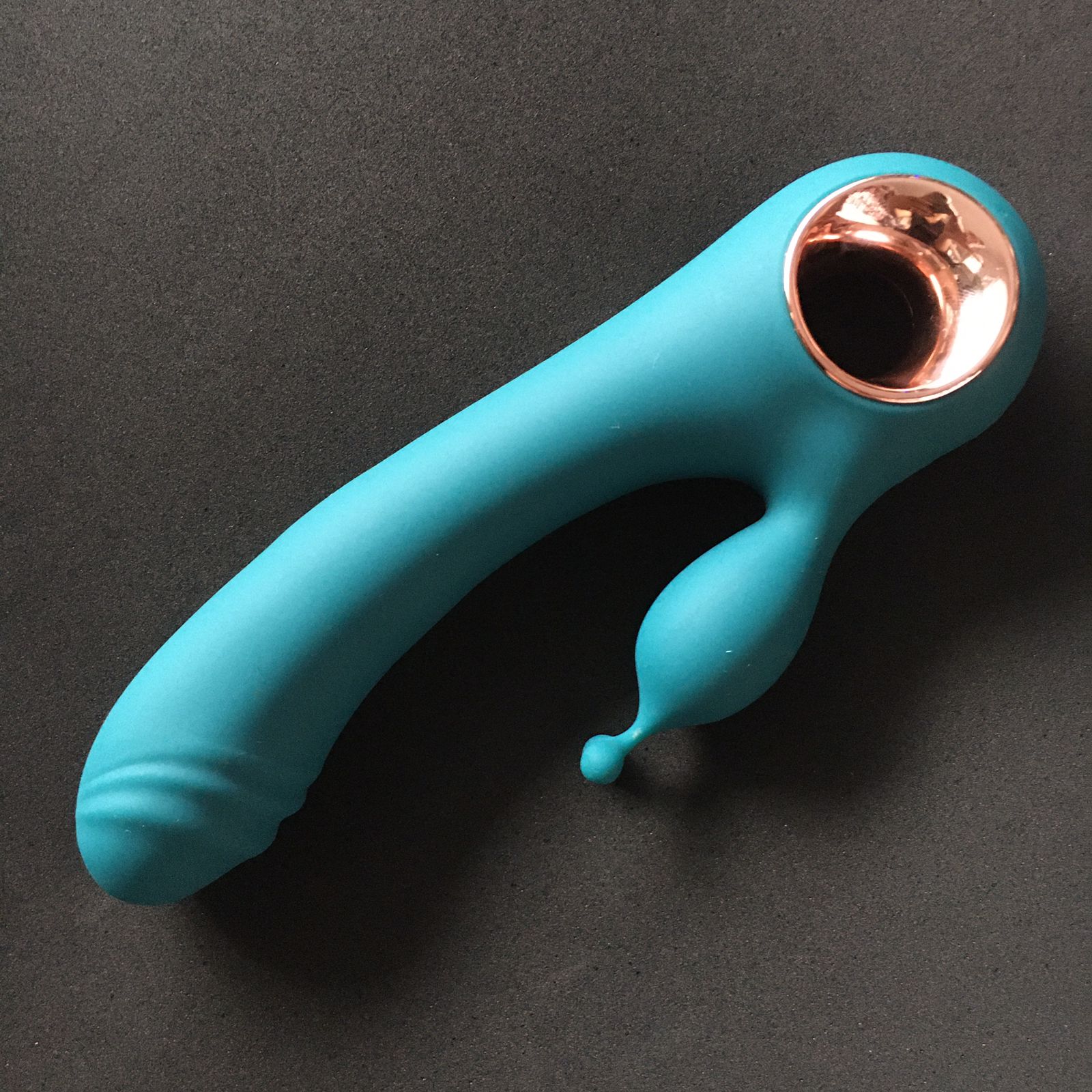 Vibrador ponto g com estimulo no clitóris - 10 vibração (4329) rosa — foto 5